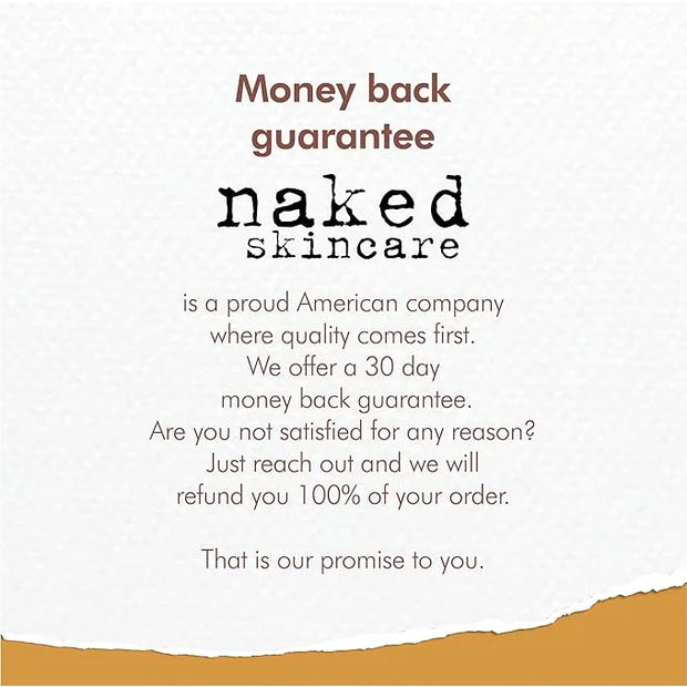Naked Collagen Peptides Serum for Face with Vitamin C - Anti Aging Serum Skincare for Under Eye with Sweet Almond Oil - Da...