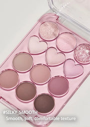 COLORGRAM Pin Point Eyeshadow Palette 03 Pink+Lavender |