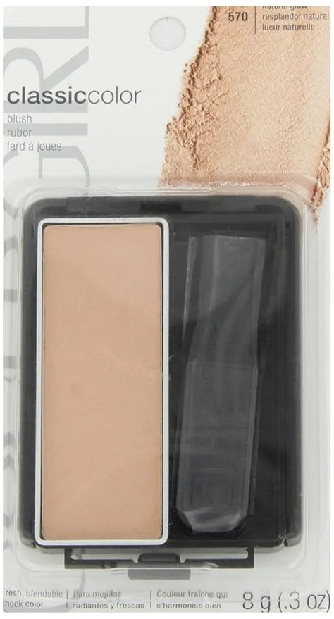COVERGIRL Classic Color Blush Natural Glow(N) 570, 0.3 Ounce Pan - Product Image