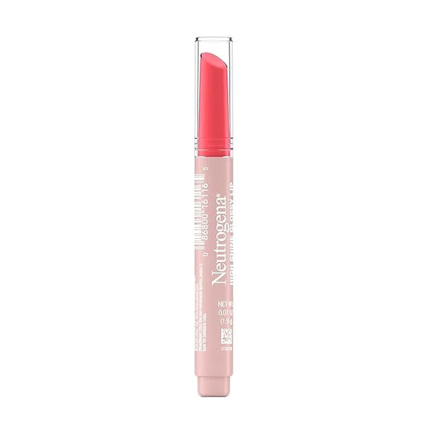 Neutrogena High Shine Glossy Lip with Maracuja Oil + Vitamins & Antioxidant Vitamin E, Nourishing Glossy Lip, Non-Retracta...