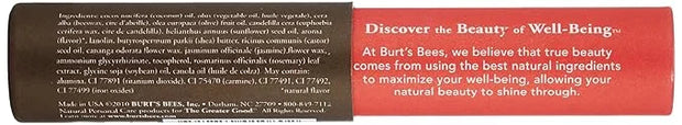 Burt's Bees 100% Natural Tinted Lip Balm, Rose with Shea Butter & Botanical Waxes – 2 Tubes - Product Image