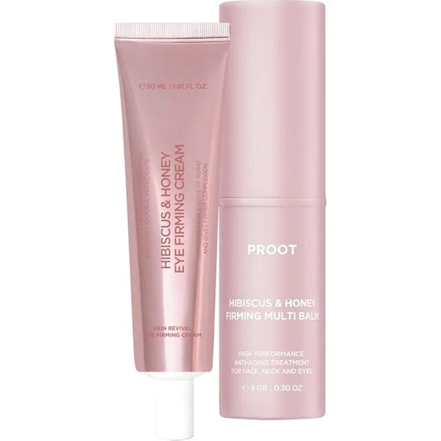 Hibiscus and Honey Eye Firming Cream and Multi Balm Bundle | Hibiscus and Honey Eye Firming Cream and Multi Stick Balm For...