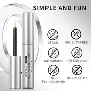 Eyelash Growth Serum for Thicker, Longer Lashes – Grow Luscious, Natural Lashes with Advanced Enhancer | Vegan & Cruelty-F...