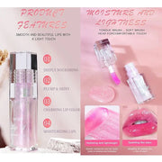 2 Pcs Magic Color Changing Lip Oil, Long Lasting Moisturizing Lip CareNon-Sticky Fresh Texture Glimmer Lip Glow Oil. (Magi...