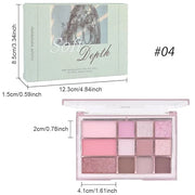 12 Colors Nude Brown Pink Matte Shimmer Eyeshadow