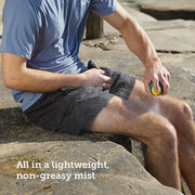 Travel Sunscreen Spray for Face & Body, SPF 50 Spray Sunscreen Infused with Vitamin C & Antioxidants, No White Residue, Wa...