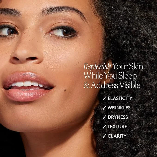 Naked & Thriving Restorative Night Routine | Renew Night Serum (30 mL) + Revive Eye Cream (15 mL) + Rejuvenate Face Oil (3...
