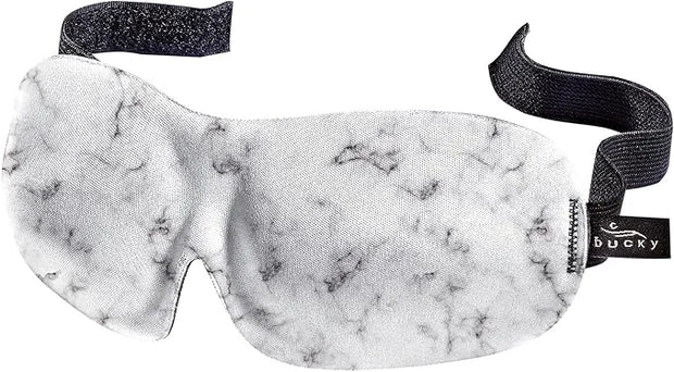 Bucky 40 Blinks No Pressure Printed Eye Mask for Travel & Sleep, Marble, One Size - Product Image