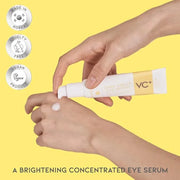 Dark Circle Remover Eye Serum, Eye Bags Treatment for Men and Women, Vitamin C, Niacinamide, Ceramide, Vegan Under Eye Tre...