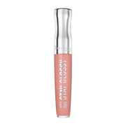 Rimmel London Stay Glossy, 450 Pink About It, Lip Gloss, Non-Sticky, Color and Shine, Up To 6-Hour Wear, Precise Applicato...