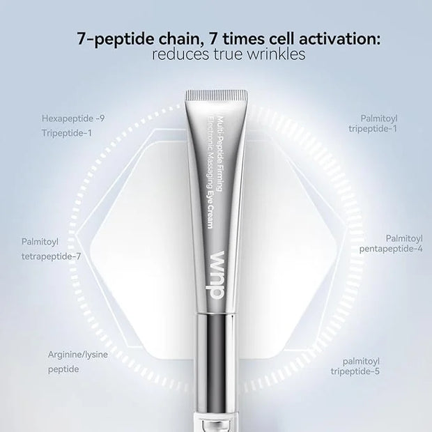 Eye Cream|Wrinkle Eraser Massaging Eye Cream, Multi-peptide Firming Eye Tightener, Anti-Aging Eye Cream for Puffiness and ...