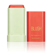 Multi-Use Makeup Blush Stick, 3-in-1 Cream Blush Stick Beauty Tinted Solid Blush Stick for Cheek/Eyes/Lips, Waterproof Moi...