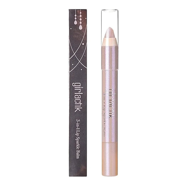 Girlactik 3-in-1 Lip Sparkle Balm - Luxurious Gloss Girlactik