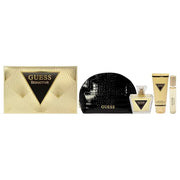 Guess Seductive 2.5oz EDT Spray, 0.5oz EDT Spray, 3.4oz Body Lotion, Pouch Women 4 Pc Gift Set - Product Image