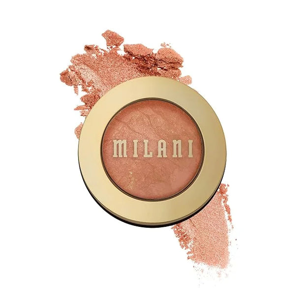 Milani Baked Blush, Powder Blush for Cheeks, Cruelty Free Makeup - Shape, Contour & Highlight Face for a Shimmery or Matte...