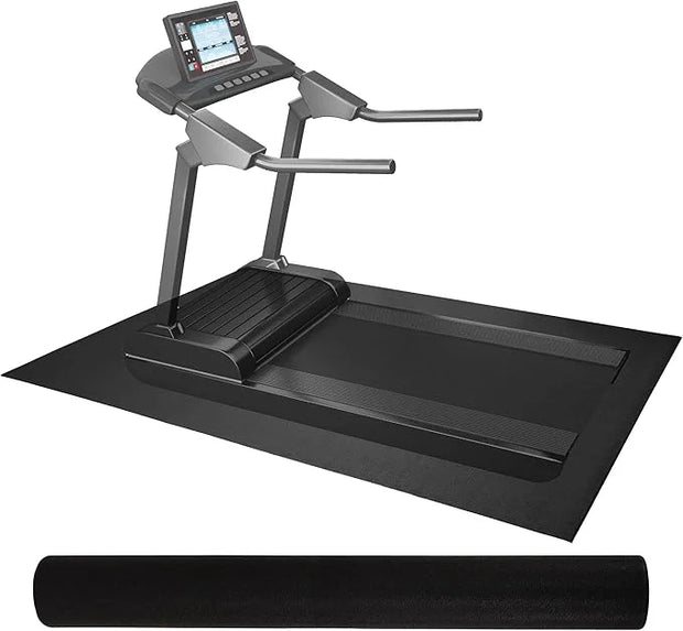High Density Home Gym Treadmill Exercise Bike Equipment Mat 1/4" Thick, - Product Image