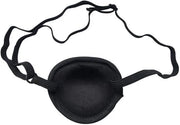 2 Pcs Adult Kid's Black Adjustable Soft and Comfortable Pirate Eye Patch Single Eye Mask for Amblyopia Lazy Eye - Product ...