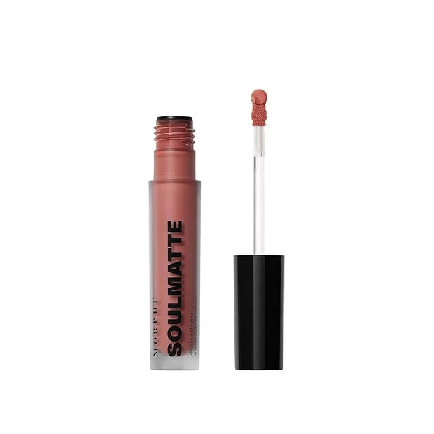 Morphe Soulmatte Velvet Lip Mousse Matte Lipstick - Air-Whipped, Soft Matte Lip Makeup with Vitamin E to Hydrate, Soften a...