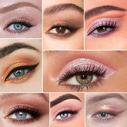 20 Colors Nude Pink Gold Brown Basics Eyeshadow Palette,Matte Nude Neutral Naked Eye Shadow Makeup,Highly Pigmented Long L...