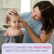 Jergens Baby Calming Head to Toe Foaming Wash, Baby Shampoo and Body Wash, Baby Shampoo Tear Free, Kids Foaming Body Wash,...