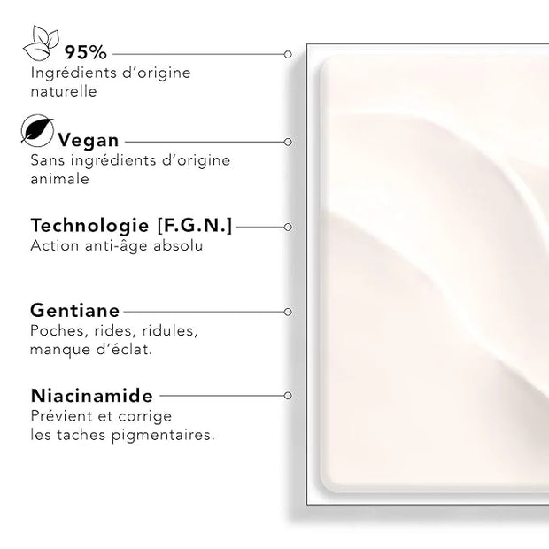 Lierac Eye Cream - Dark Circles Under Eye Treatment - Reduces puffiness and bags - Regard Absolu - 15ml - Product Image