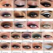 Kaely Pressed Single Eyeshadow Makeup, Sheer White Sparkle Highly Pigmented Monochrome Eye Shadow Palette, Waterproof Neut...