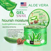 Aloe Vera Gel for Face, Body & Hair, Soothing Aloe Face Moisturizer, Multipurpose Skin Care, Hydrating Aloe Gel, Claming a...