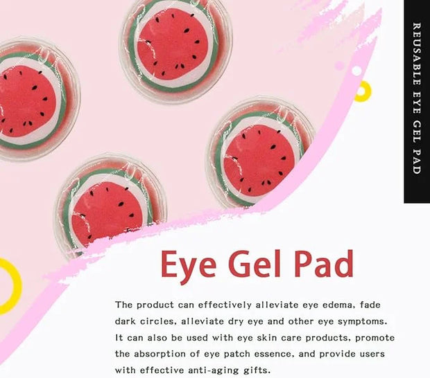 Reusable Eye Gel Pad, Eye Cream Ice Bag, Gel Eye Mask, Alleviate Eye Fatigue, Cool Eye Mask, Hot Compress and Cold Compres...