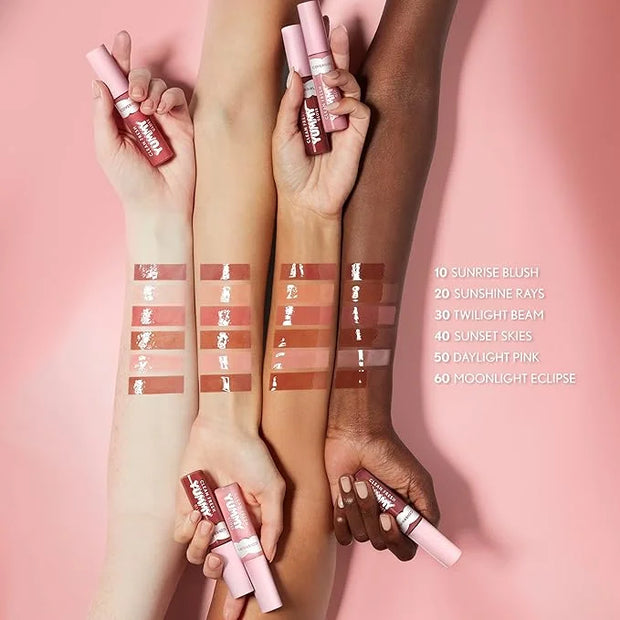 COVERGIRL Clean Fresh Yummy Gloss Daylight Collection, Hydrating, Glossy Shine, Vegan Formula, Daylight Pink 50, 0.33oz - ...