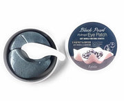 esfolio Black Pearl Extract Hydrogel Eye Patch – Hydrating Under-Eye Mask for Dark Circles, Puffiness, Wrinkles, Korean Sk...