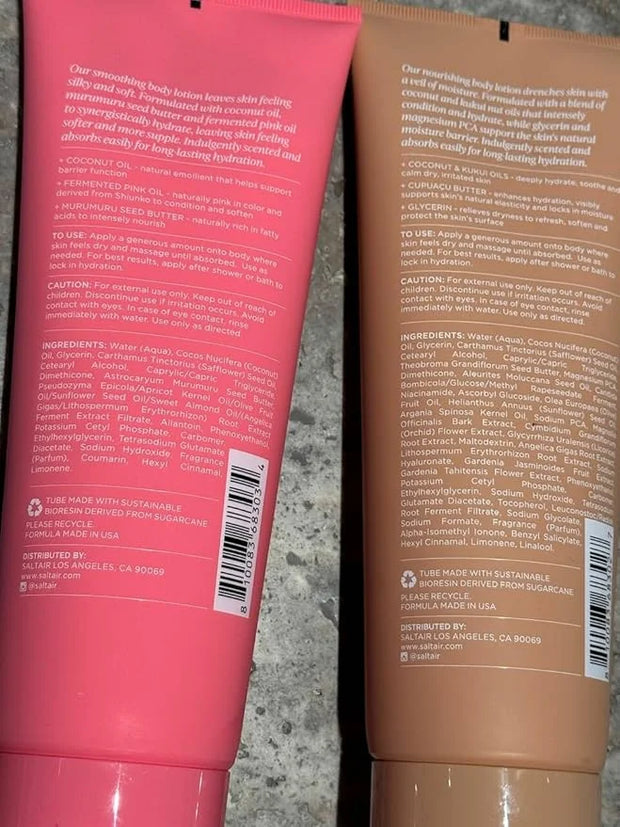 Saltair Body Lotion - 2 Pack Moisturizing Lotion For Dry Skin. Signature Scents Hydrating Body Cream with Nourishing Moist...