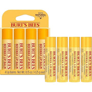 Burt's Bees Lip Balm - Original Beeswax, Lip Moisturizer With Responsibly Sourced Beeswax, Tint-Free, Natural Origin Condi...