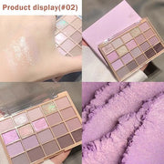 20Colors Nude Light Pink Purple Basics Matte Eyeshadow Palette,Eye Shadow Travel Makeup Palette all in one Long Lasting Wa...