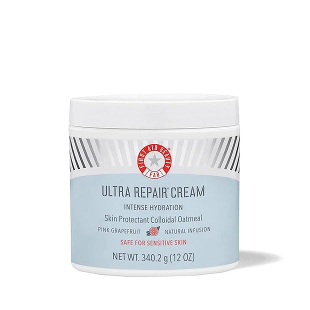 First Aid Beauty - Ultra Repair Cream, Intense Hydration Whipped Colloidal Oatmeal, Strengthens Skin Barrier in 7 Days & H...