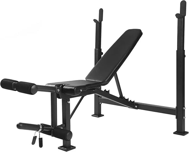 JFIT Olympic Weight Bench with Leg Developer Attachment - Product Image