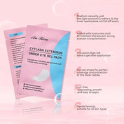 50 Pairs Under Eye Patches,Eye Pads Lash Extensions Lint Free, Eyelash Extension Patches Add Aloe Vera Hydrogel Lash Pad -...