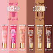 Ruby Kisses Broadway Vita-Lip Tinted & Clear Lip Gloss Set (11 Pack) Ultra-Hydrating & Soothing Formula with Vitamins, Hig...