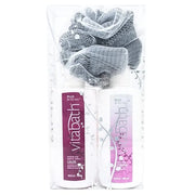 Vitabath Plus For Dry Skin Everyday Skincare Set Moisturizing Shower Gel Wash, Reviving Lotion & Exfoliating Body Scrubber...