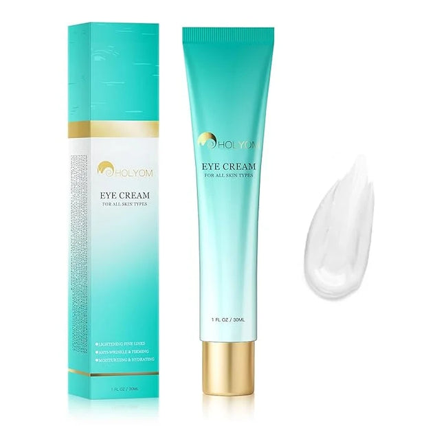 Advanced Eye Cream for Dark Circles - Targeted Solution for Wrinkles, Puffiness, and Firmness - Proven Efficacy with Cynan...