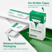 ACROPASS Acne Cure DEN Microarray Patch, OTC Salicylic Acid 2% (4ct) – Acne Treatment for Sensitive Skin, Anti-Inflammatio...