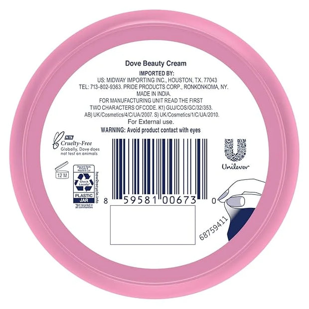 Dove Body Love Beauty Cream, Lightweight, Fast-Absorbing Face and Body Cream for Normal to Dry Skin, 24-Hour Moisture, Lux...