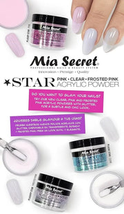 Mia Secret Acrylic Powder STAR PINK 2 oz - Product Image