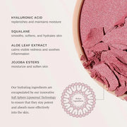 Wander Beauty Hydrating Powder Blush - Lightweight, Pink Blush Makeup with a Blurring, Satin Finish - Buildable Formula wi...