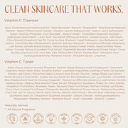 InstaNatural Vitamin C Four Step Skin Care Set, Skincare Routine, Brightens, Hydrates, Prevents Signs of Aging, Face Wash,...