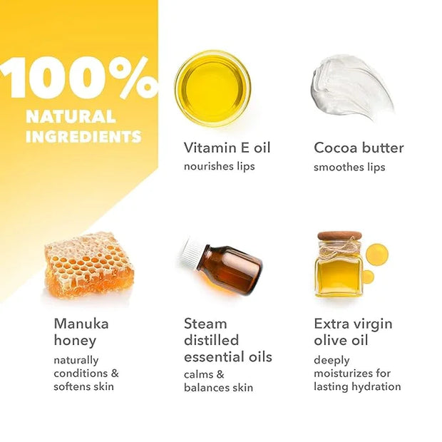 Bee Sweet Lip Balms, 3 Pack