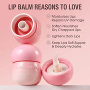 LANGMANNI Pudding Glow Lip Balm | Velvet-Smooth Lip Gloss for Nourished, Glowing Lips | Hydrating, Non-Sticky Glossy Tinte...