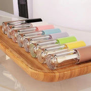 COSIDEA 14pcs Empty 6ml big doe foot wand Chunky lip gloss tubes for DIY lipgloss,Pink round lipgloss containers tubes wit...
