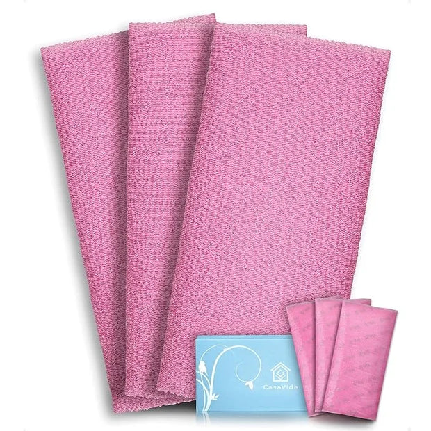 Casavida exfoliating washcloth back scrubber