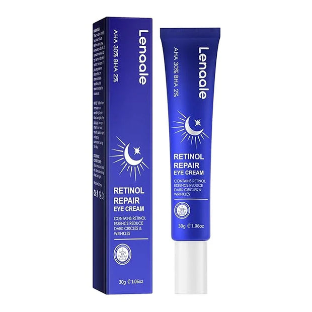 Retinol Eye Cream, Hydrating Under Eye Care Daily Wrinkle Cream, Infused with AHA30% to Smooth and Hydrate Skin, Eye Crea ...