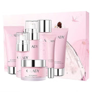 7-In-1 Skincare Gift Set With Facial Cleanser, Toner, Serum, Eye Cream, Lotion, Cream&Sleep facial mask, Moisturizing Skin...